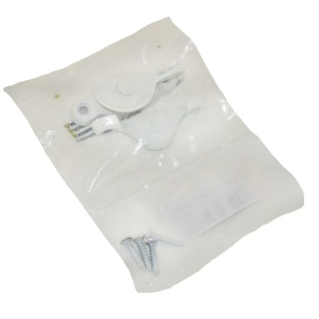 Ives Commercial Aluminum Window Lock White Finish 07AW